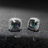 AAA Zircon Earring - Silver - AE197