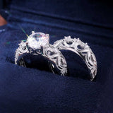 AAA Zircon Ring - Silver - AR259