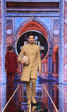 Load image into Gallery viewer, BCW 57 Pale Brown Hand Work Sherwani For Groom