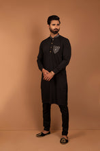 Load image into Gallery viewer, ER 310 Black Kurta Pajama