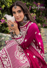 Load image into Gallery viewer, AJSW-18 EMBROIDERED LAWN SILK 3 PCS