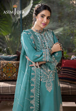 Load image into Gallery viewer, AJSW-28 EMBROIDERED LAWN SILK 3 PCS