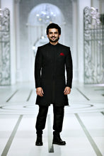 Load image into Gallery viewer, BCW 42 Black Sherwani