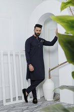 Load image into Gallery viewer, ER 488 Blue Edge Republic Kurta Pajama For Men