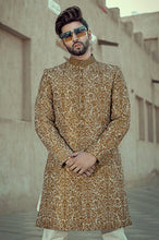 Load image into Gallery viewer, Wedding Copper Royal Sherwani