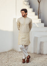 Load image into Gallery viewer, CK 728 Ivory Chanderi Kurta Pajama