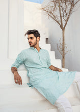 Load image into Gallery viewer, CK 730 Pastel Chicken Kari Kurta Pajama For Men