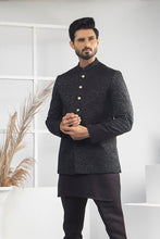 Load image into Gallery viewer, ER 2056 Black Prince Coat For Men