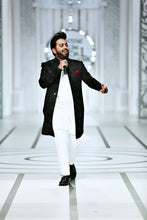 Load image into Gallery viewer, BCW 43 Groom Sherwani Black