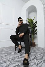 Load image into Gallery viewer, ER 493 Black Edge Republic Kurta Pajama For Men