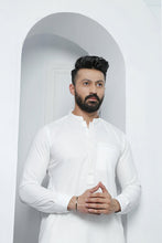 Load image into Gallery viewer, ER 465 White Edge Republic Kurta Pajama For Men