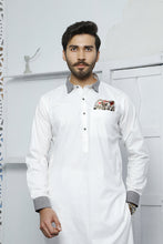 Load image into Gallery viewer, ER 462 White Edge Republic Kurta Pajama For Men