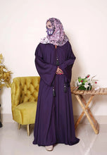 Load image into Gallery viewer, Shuttle Lace Abaya