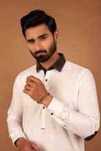 Load image into Gallery viewer, ER 315 White Shalwar Kameez Design