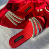 Red Lovestruck Slides