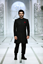 Load image into Gallery viewer, BCW 42 Black Sherwani