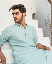 Load image into Gallery viewer, CK 730 Pastel Chicken Kari Kurta Pajama For Men