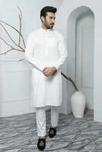 Load image into Gallery viewer, ER 475 White Edge Republic Kurta Pajama For Men