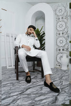 Load image into Gallery viewer, ER 472 white Edge Republic Kurta Pajama For Men