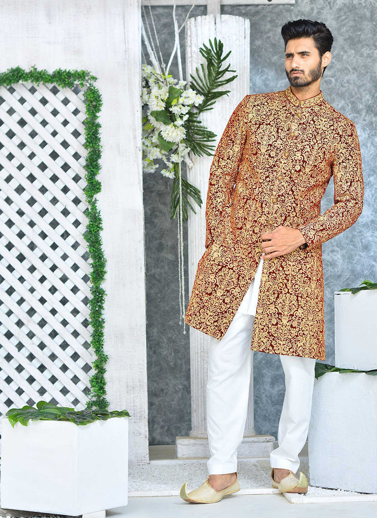 ER Sh- 081 Sherwani For Groom