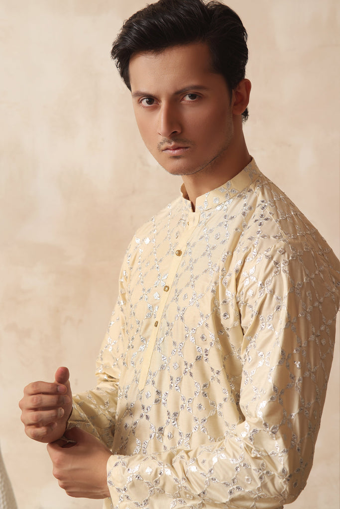 ER KH 654 Mirror Embroidery Kameez Design Man