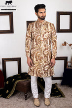 Load image into Gallery viewer, Groom MAgnificent Multi Colored Sherwani