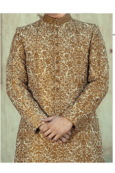 Wedding Copper Royal Sherwani