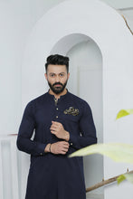 Load image into Gallery viewer, ER 488 Blue Edge Republic Kurta Pajama For Men