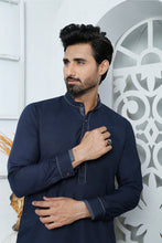 Load image into Gallery viewer, ER 486 Blue Edge Republic Kurta Pajama For Men