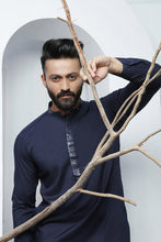 Load image into Gallery viewer, ER 460 Blue Edge Republic Kurta Pajama For Men