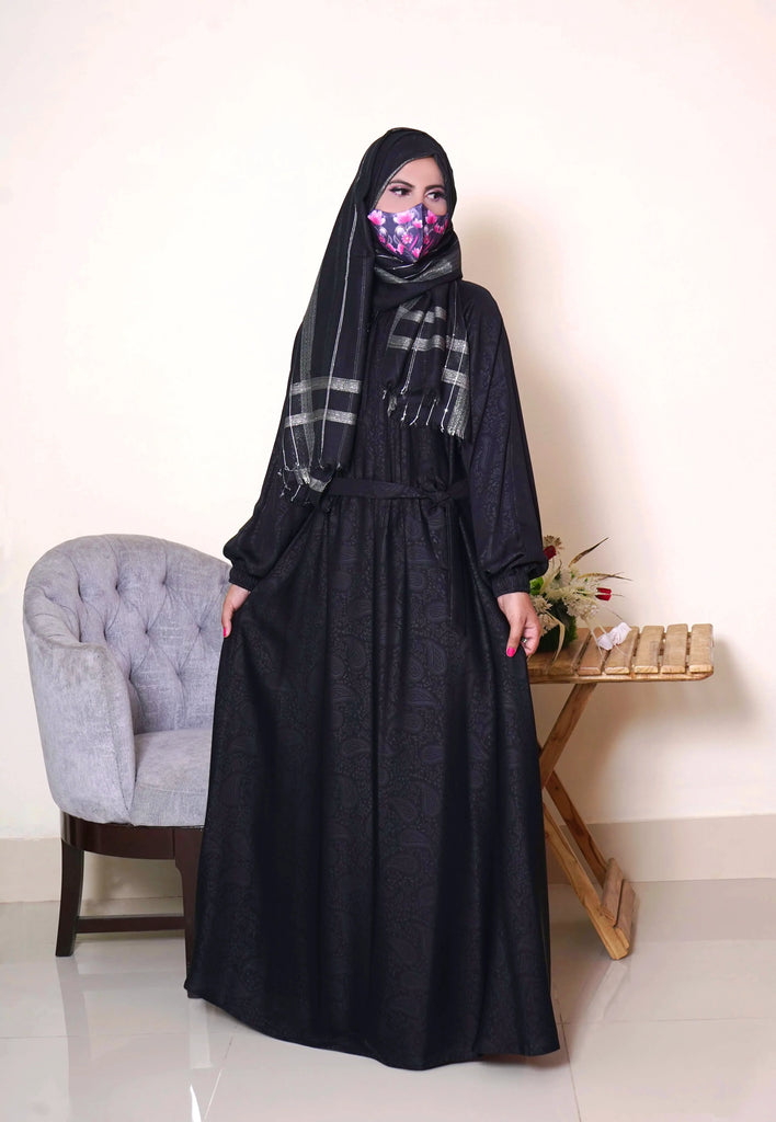 Dubai Print Abaya