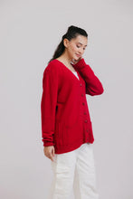 Load image into Gallery viewer, Full Sleeves V-Neck Cardigan Sweater