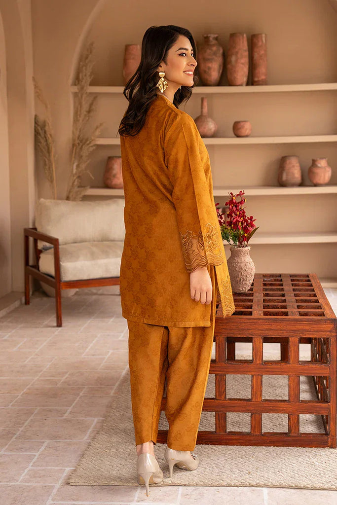 2-PC Stitched Printed Suit