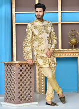 Load image into Gallery viewer, Er SH-079 Gold Copper Short Sherwani