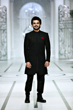 Load image into Gallery viewer, BCW 42 Black Sherwani