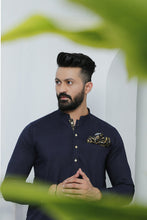 Load image into Gallery viewer, ER 488 Blue Edge Republic Kurta Pajama For Men