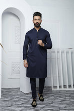 Load image into Gallery viewer, ER 460 Blue Edge Republic Kurta Pajama For Men