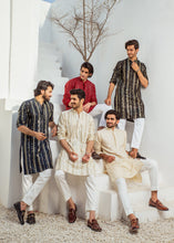 Load image into Gallery viewer, CK 728 Ivory Chanderi Kurta Pajama