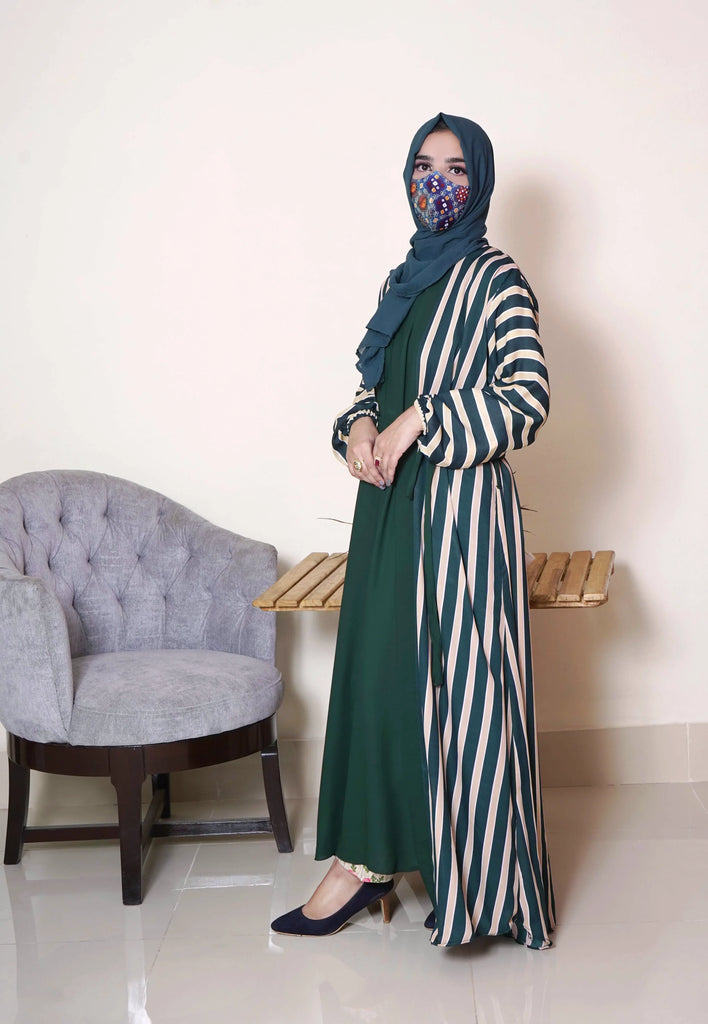 Gone With Print Abaya