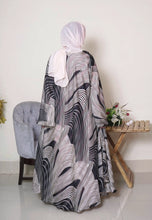 Load image into Gallery viewer, Zig Zag Abaya