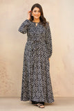 Printed Ladies Maxi Dress