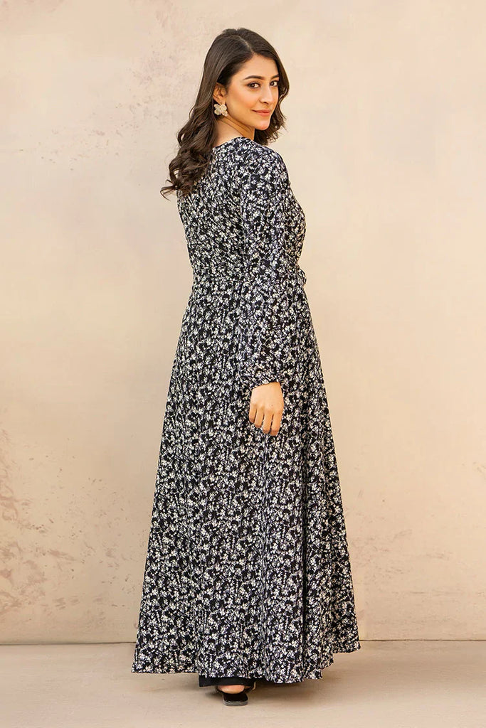 Printed Ladies Maxi Dress