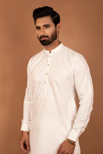 Load image into Gallery viewer, ER 323 White Design Kurta Pajama