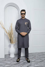 Load image into Gallery viewer, ER 471 Grey Edge Republic Kurta Pajama For Men