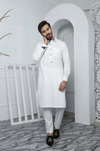 Load image into Gallery viewer, ER 472 white Edge Republic Kurta Pajama For Men