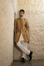 Load image into Gallery viewer, 107 Copper Gold Hand Work Sherwani For Groom