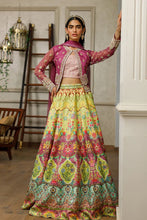 Load image into Gallery viewer, Threads &amp; Motifs - Embroidered Jacket With Printed Lehenga