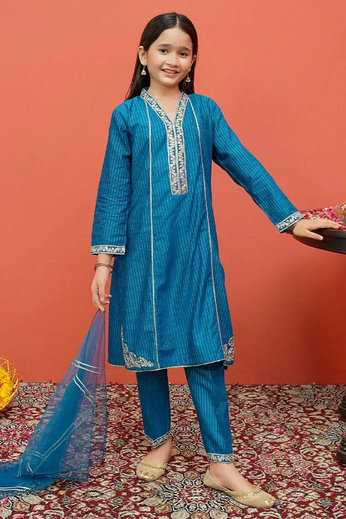 Modest - Festive Ensemble - 3 Piece Suit - 8455