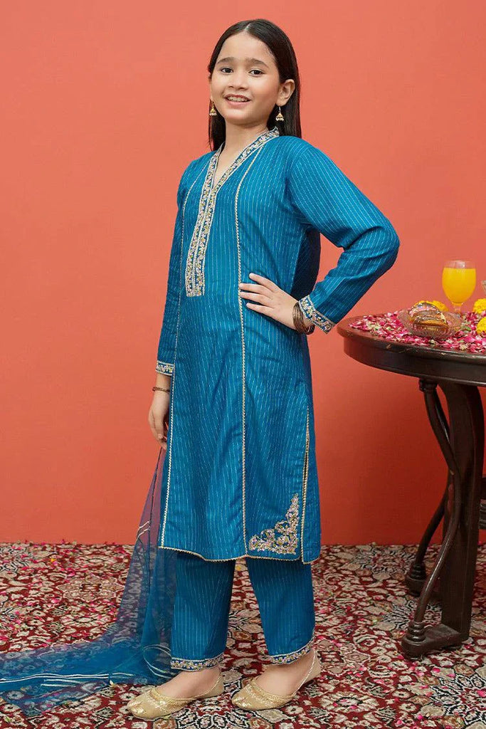 Modest - Festive Ensemble - 3 Piece Suit - 8455