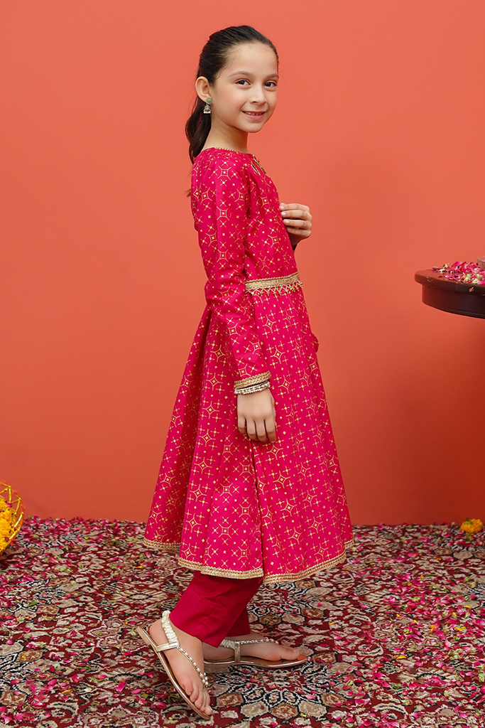 Modest - Cambric Printed 3 Piece Suit - 8505